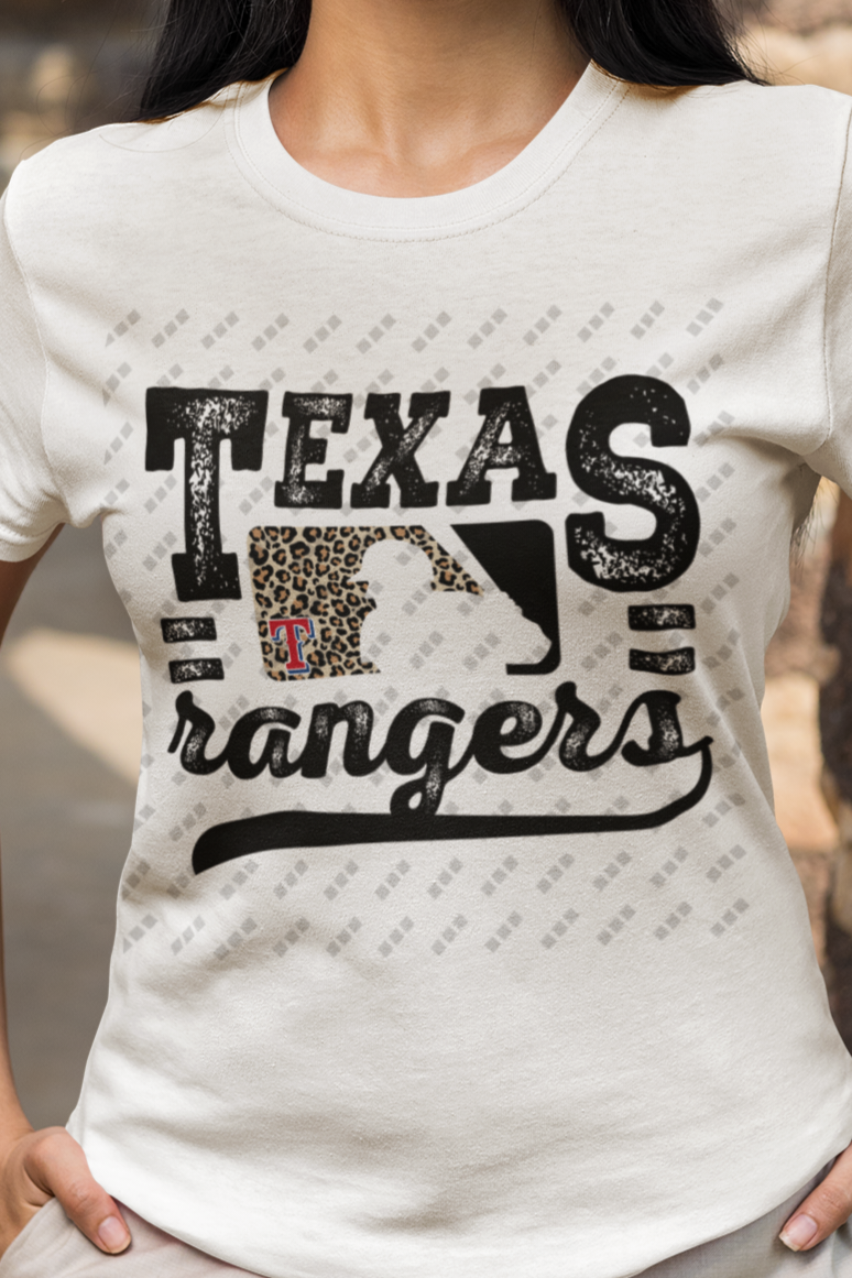 Texas Rangers Wild Style Graphic Women's T-Shirt