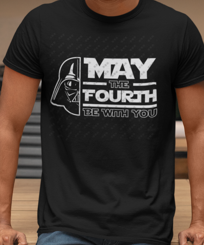 May the Fourth Be With You – Darth Vader Tee