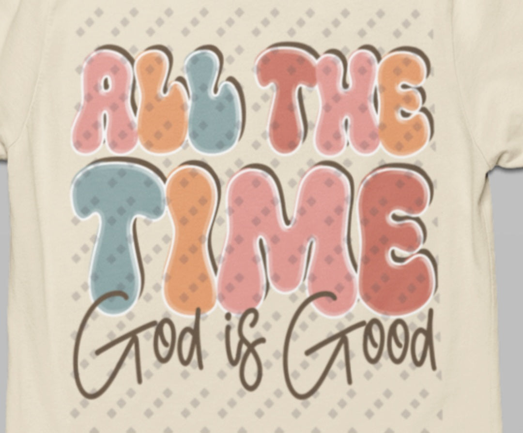God Is Good Double Sided Tee | Women's Inspired Design