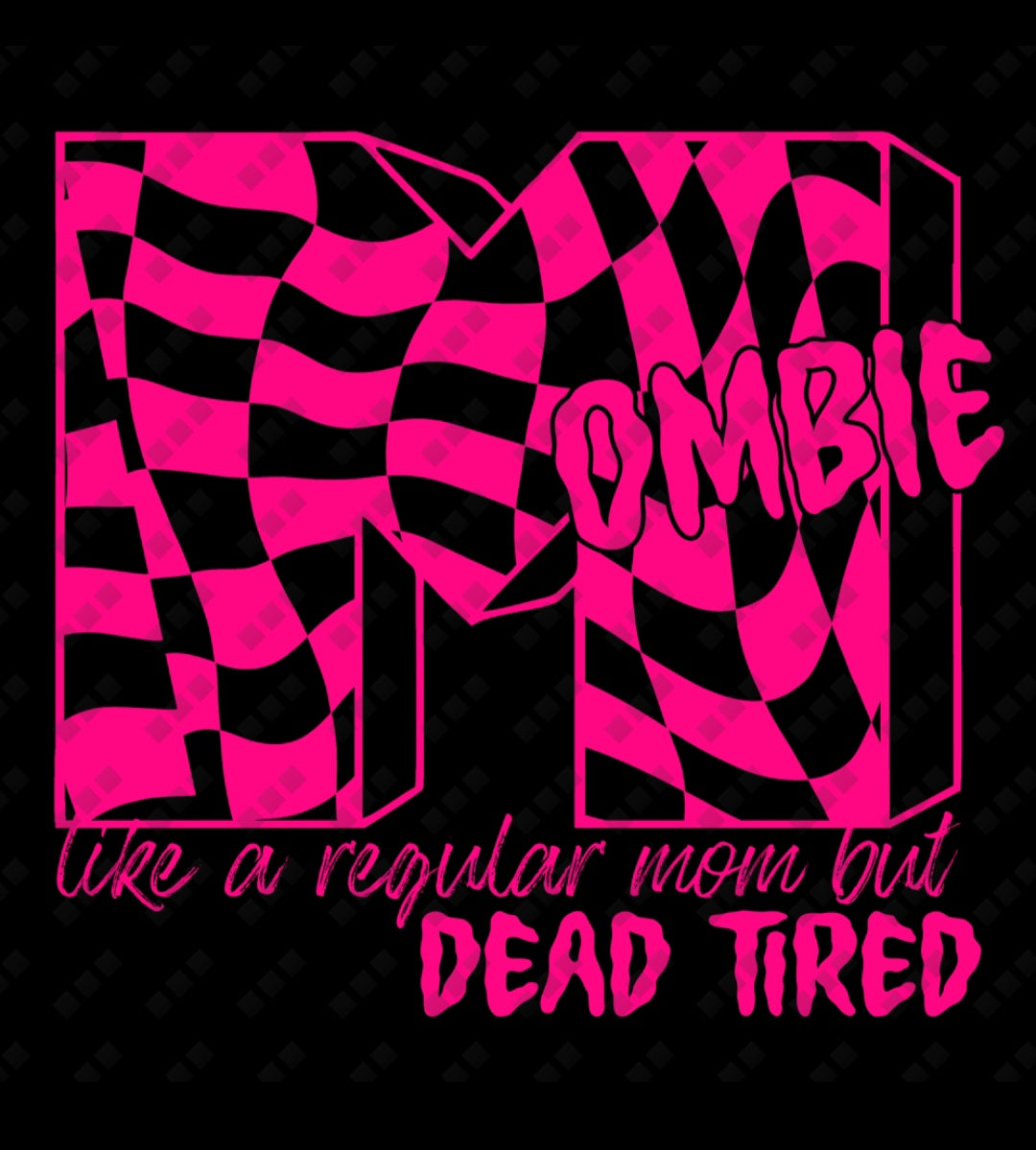 Mombie Hot Pink Womans Design/ Unisex