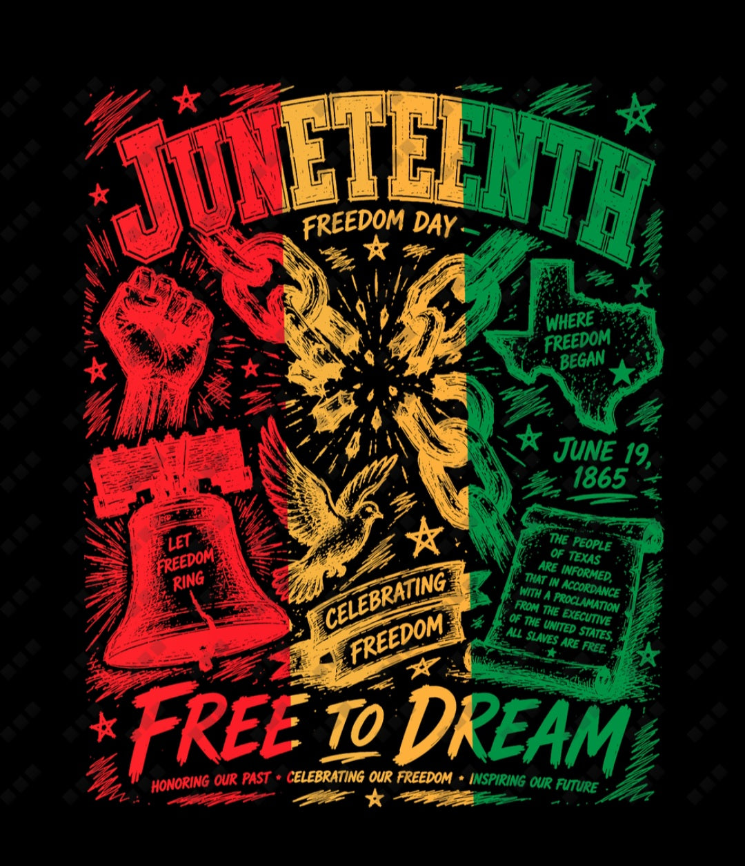 Juneteenth Unisex T-Shirt