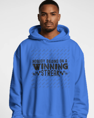 Nobody Begins On A Winning Streak Hooded Sweatshirt | Jelly Roll Lyric