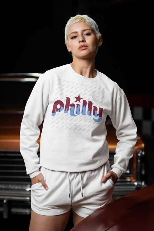 Philly Pride Unisex Crewneck | Philadelphia Graphic Sweatshirt