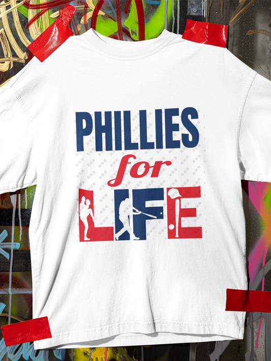 Phillies For Life Unisex T-Shirt | Philadelphia Baseball Fan