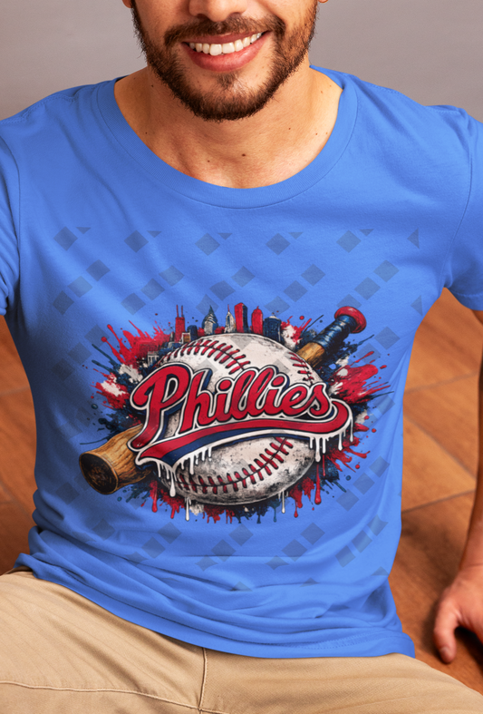 Philadelphia Phillies Drip Unisex T-Shirt