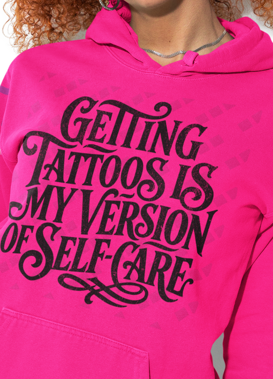 Self Care Hooded Sweatshirt