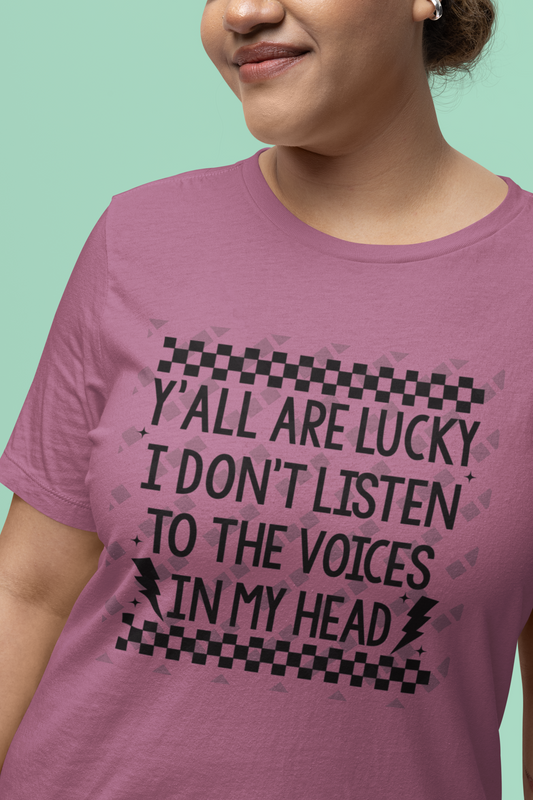 Voices In My Head Tee | Women's Inspired Design