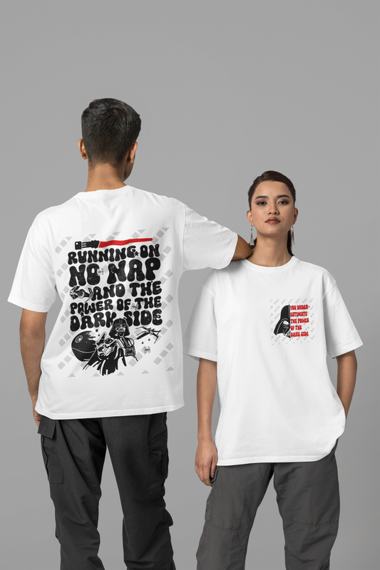 Running On No Nap & The Dark Side – Double-Sided Unisex T-Shirt