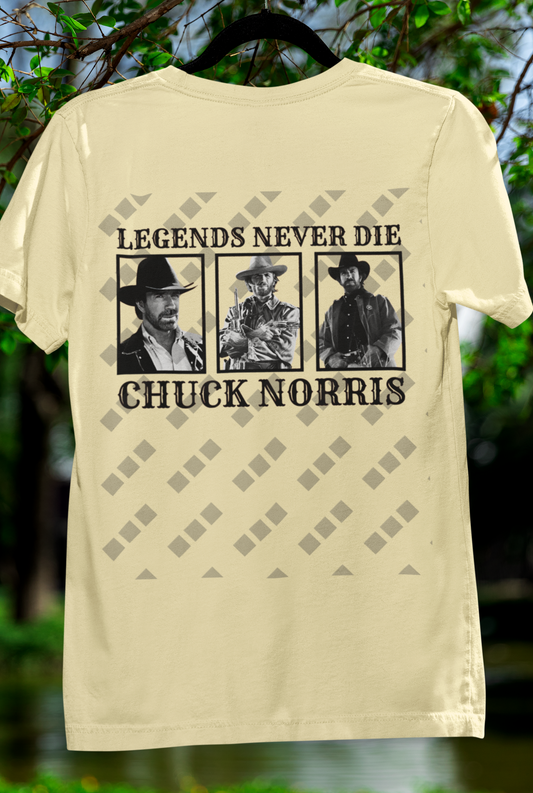 Chuck Norris Legends Never Die Unisex T-Shirt