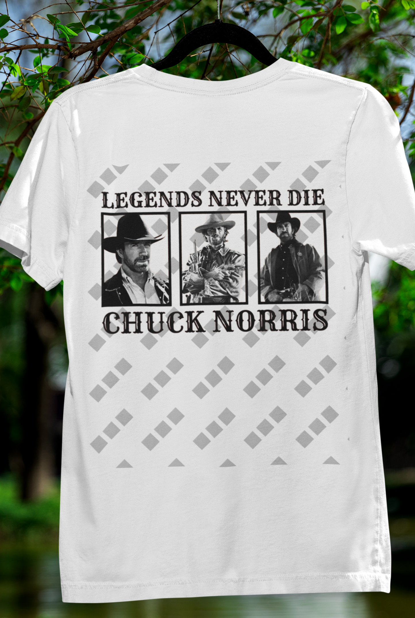 Chuck Norris Legends Never Die Unisex T-Shirt