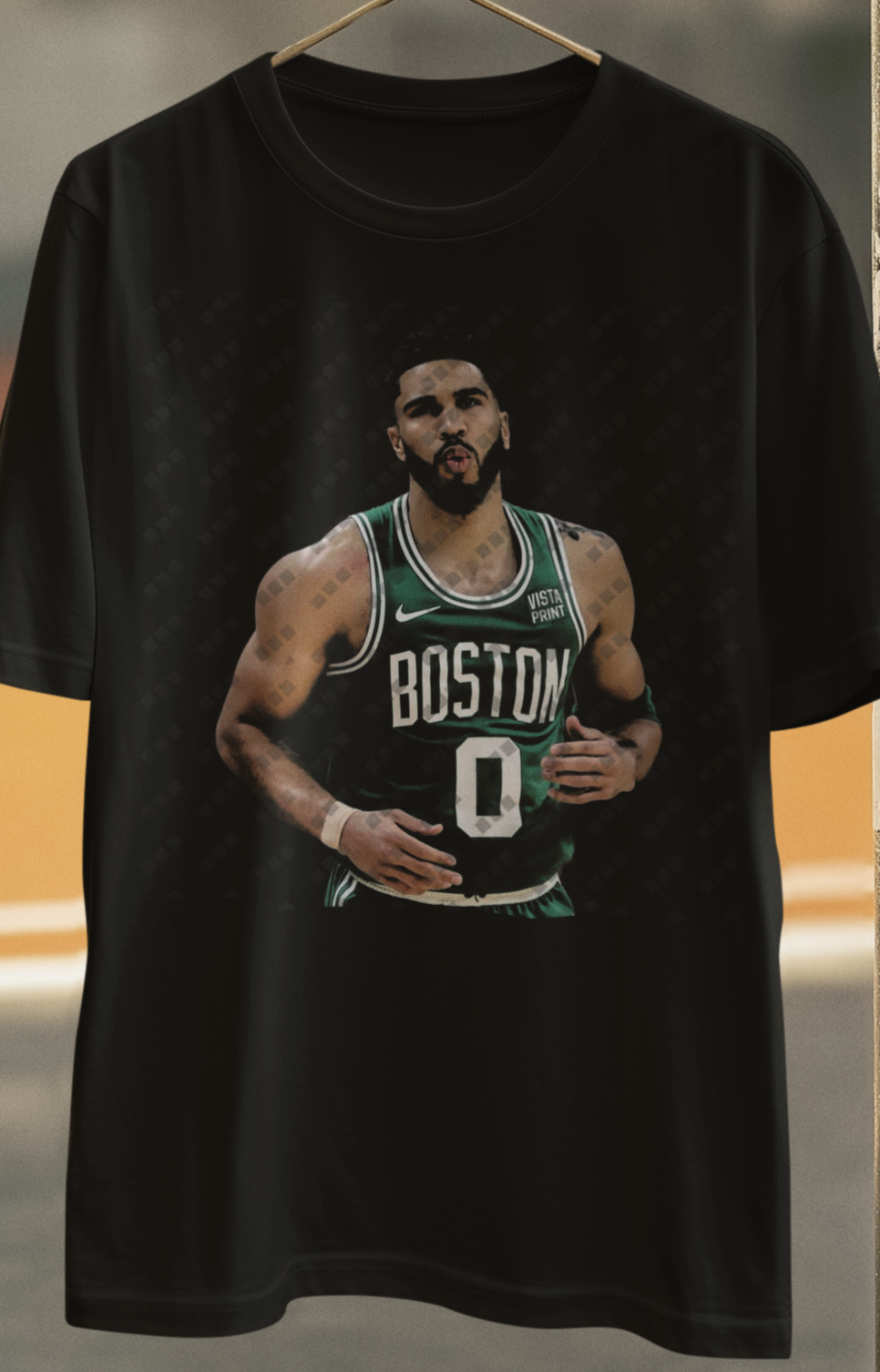 Jayson Tatum Unisex Halftone T-Shirt