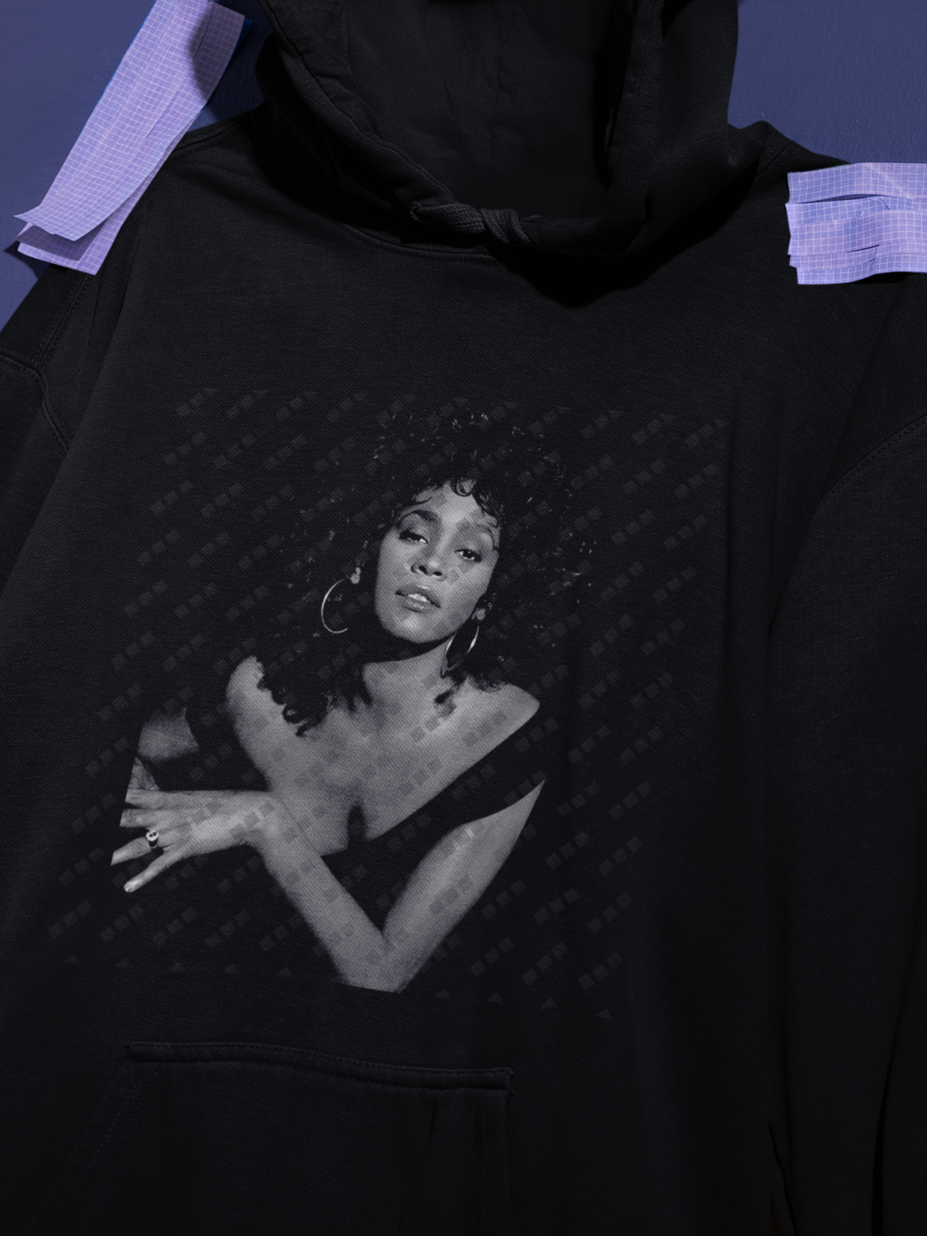 Whitney Houston Halftone
