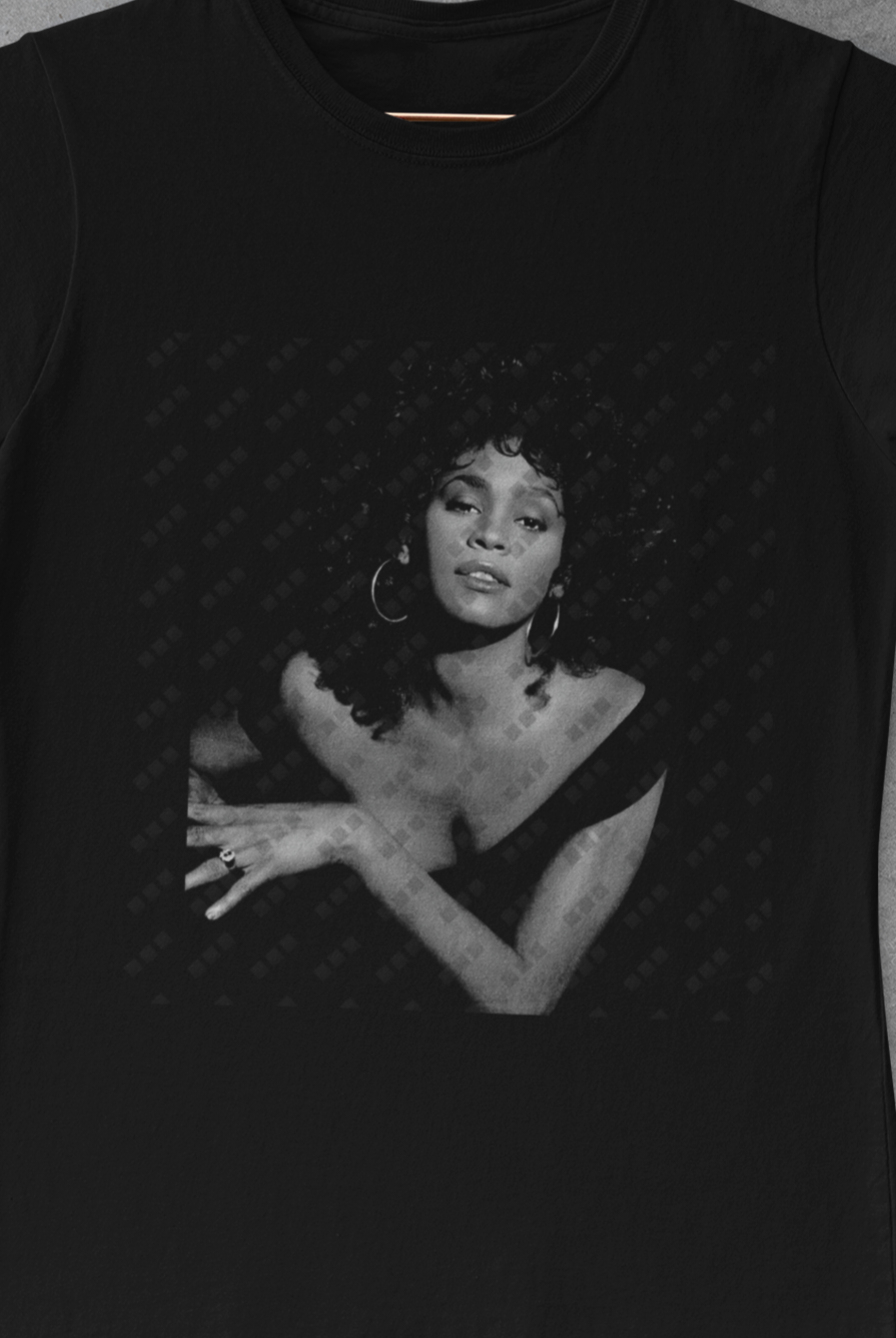 Whitney Houston Halftone