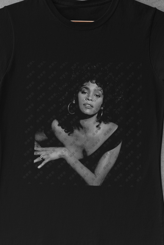 Whitney Houston Halftone