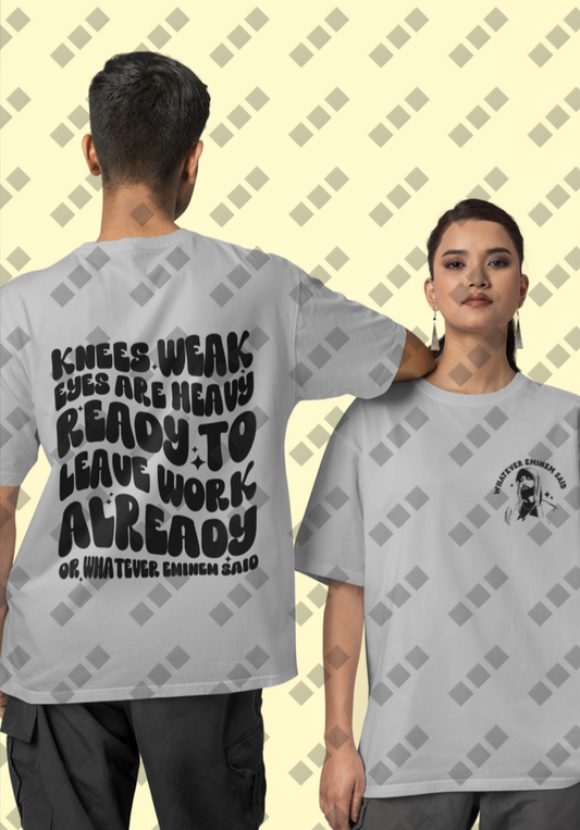 Whatever Eminem Said – Double-Sided Unisex T-Shirt