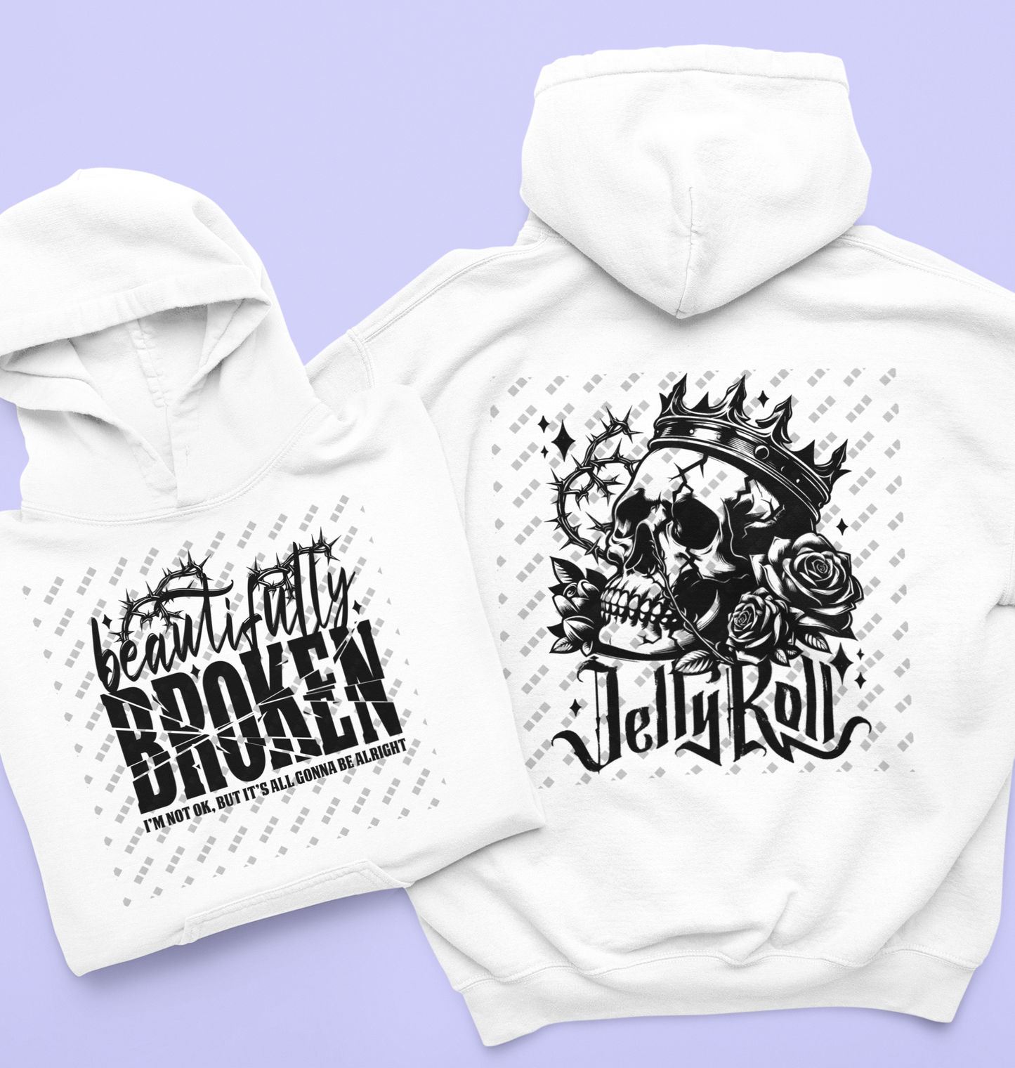 Jelly Roll- Beautifully Broken Double Sided Design
