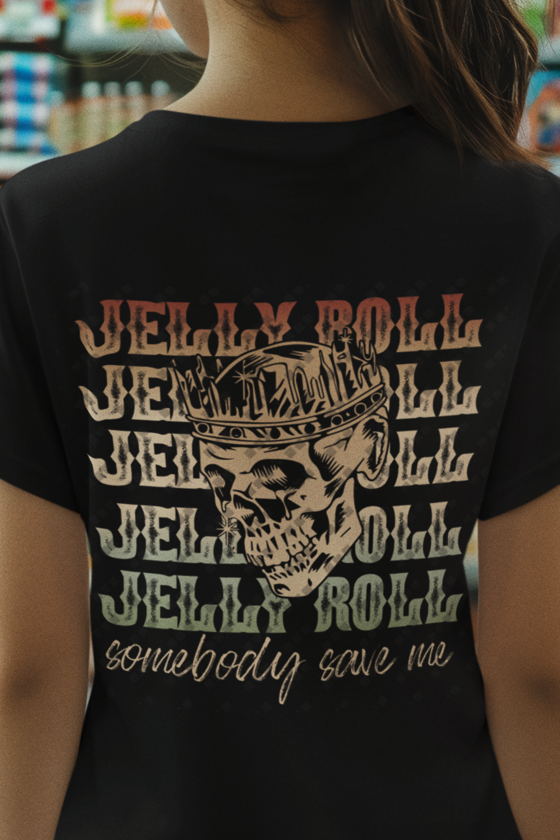 Jelly Roll Somebody Save Me – Graphic T-Shirt