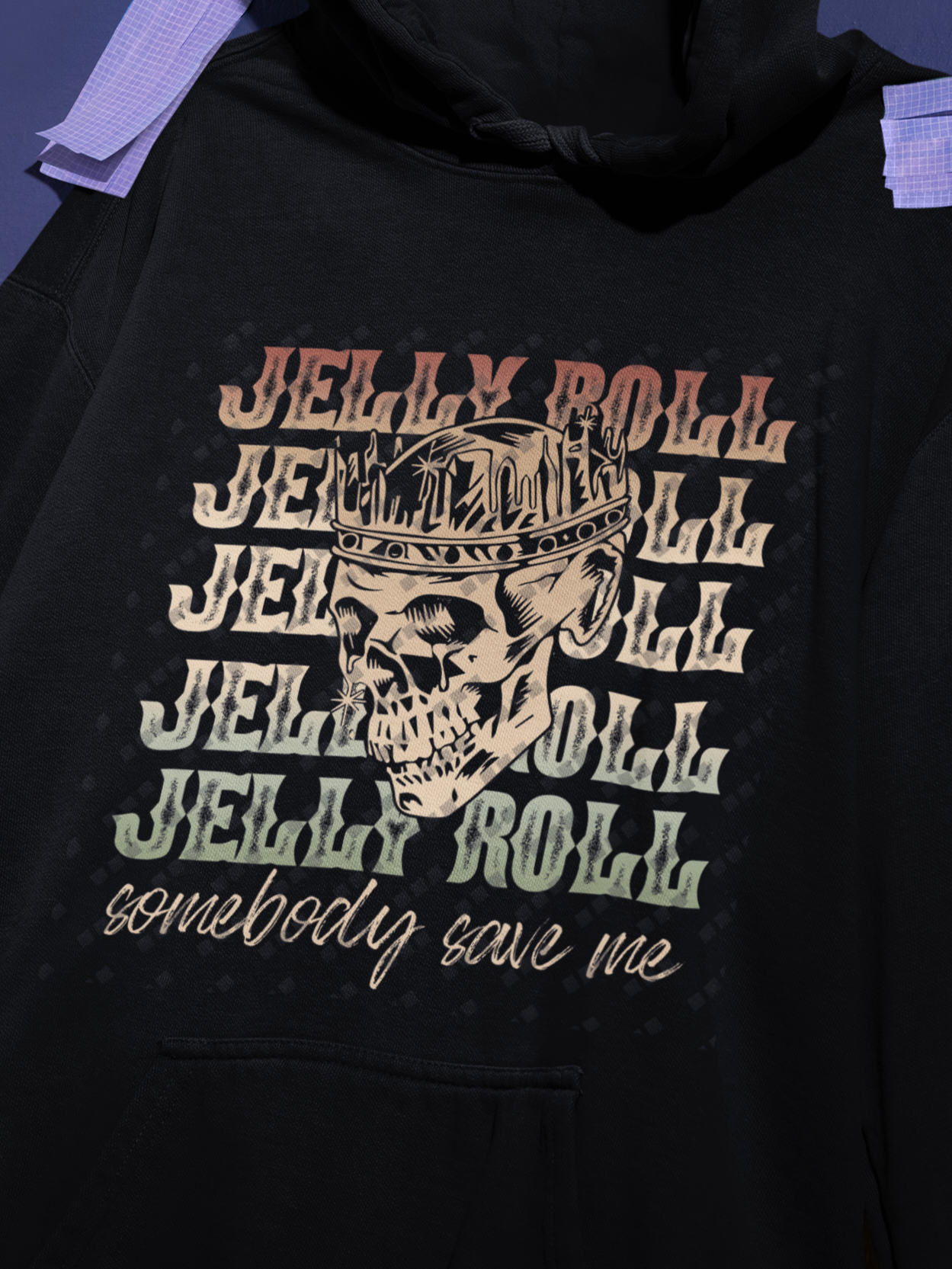 Jelly Roll Somebody Save Me – Graphic Hoodie