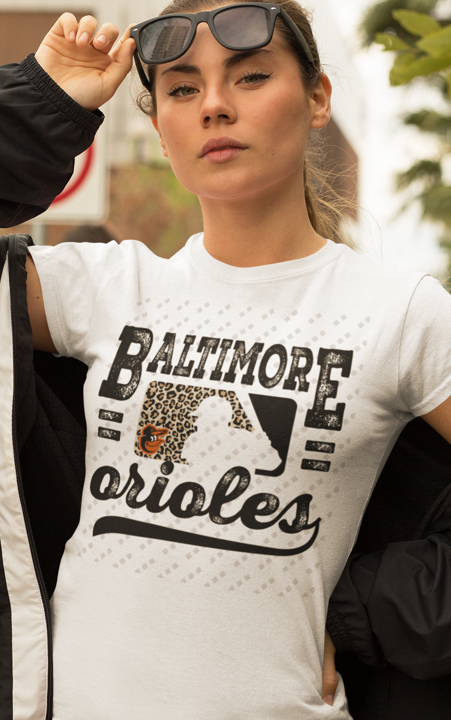 Baltimore Orioles Wild Style Graphic Women's T-Shirt