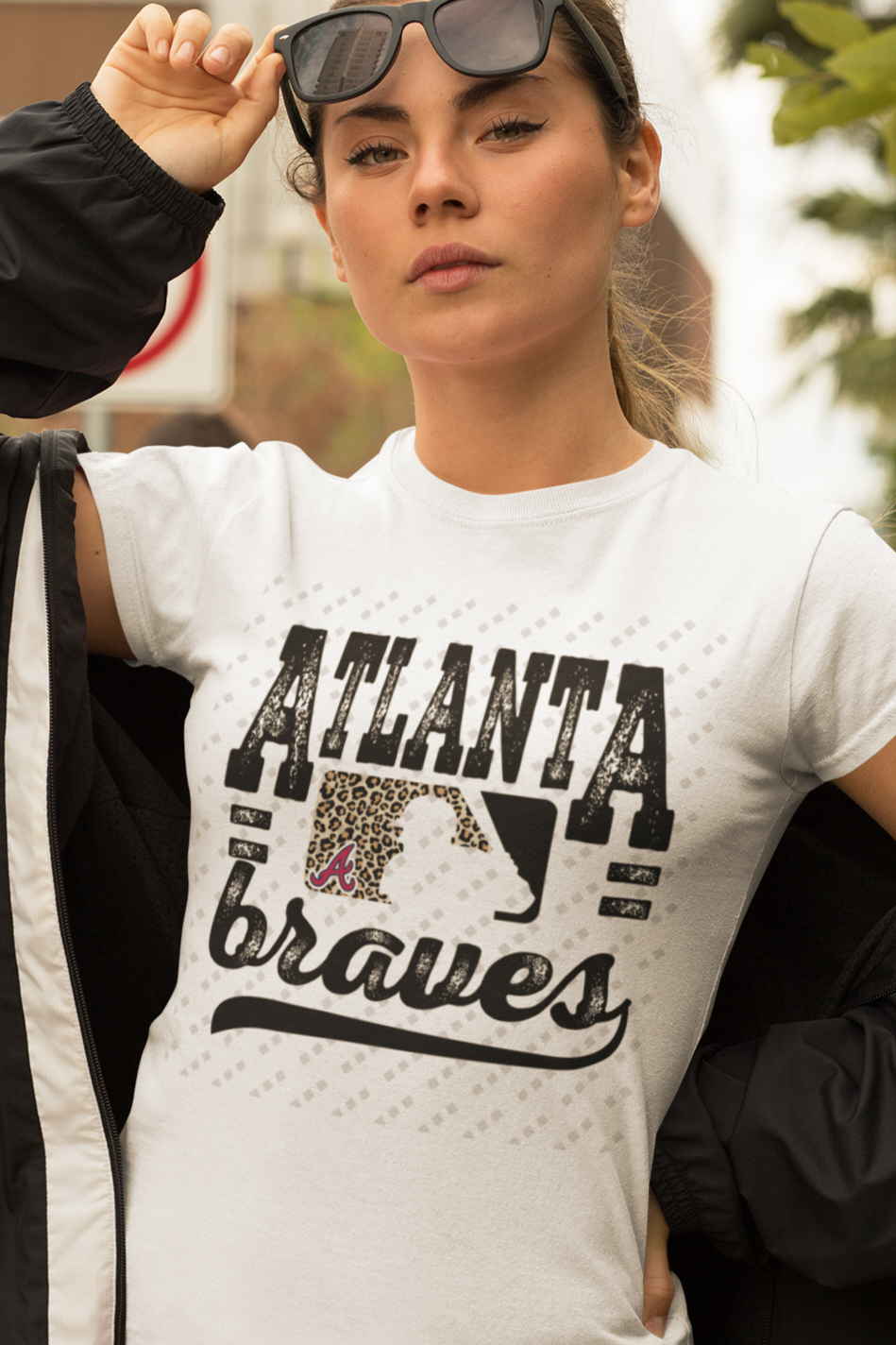 Atlanta Braves Wild Style Graphic Women's T-Shirt
