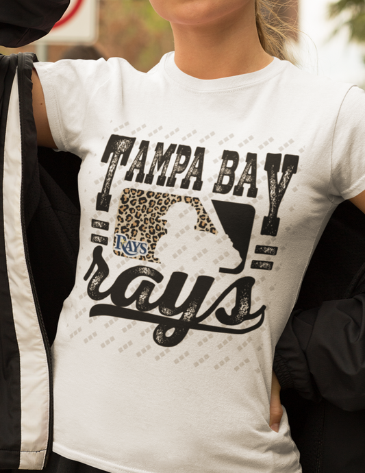 Tampa Bay Rays Wild Style Graphic Women's T-Shirt