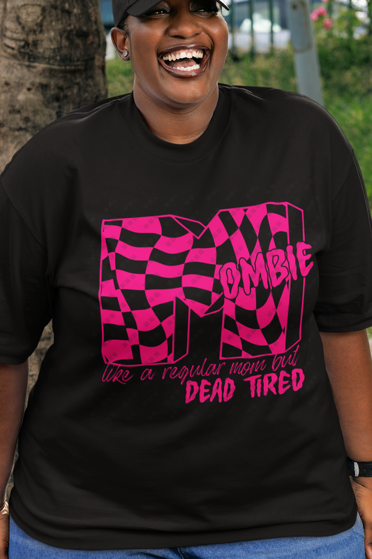 Mombie Hot Pink Womans Design/ Unisex