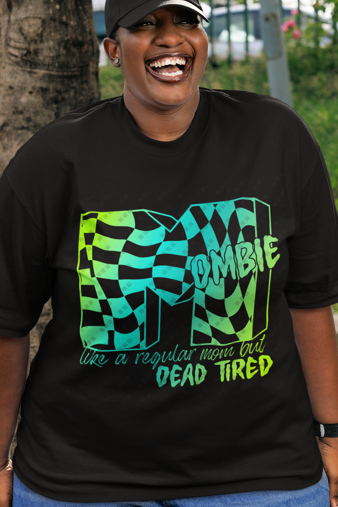 Mombie Gradient Womans Design / Unisex