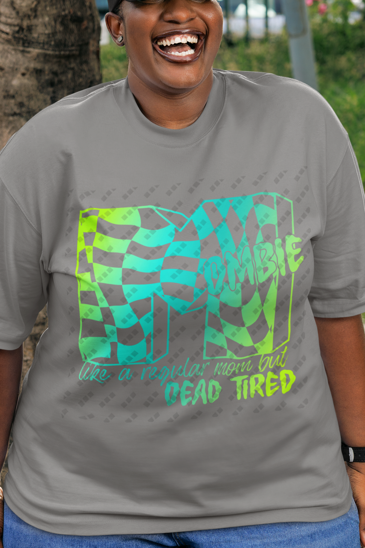 Mombie Gradient Womans Design / Unisex