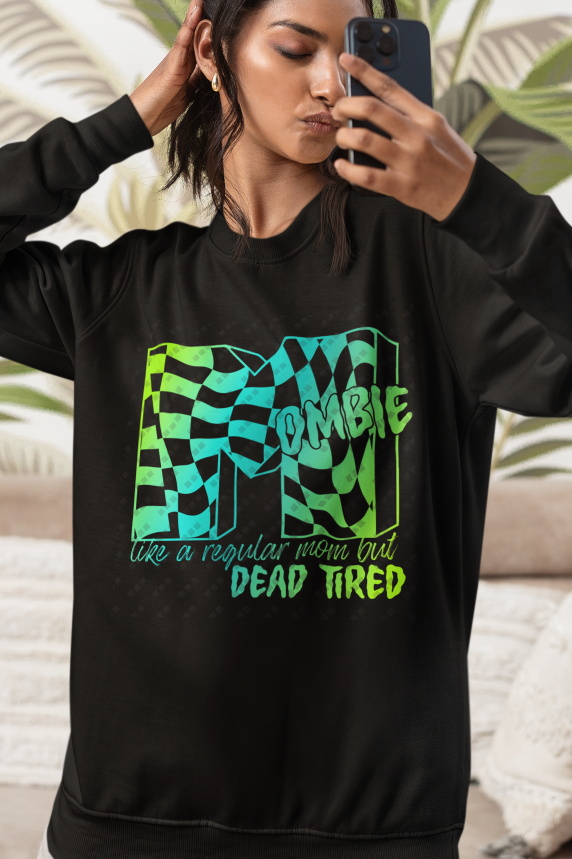 Mombie Gradient Womans Design / Unisex