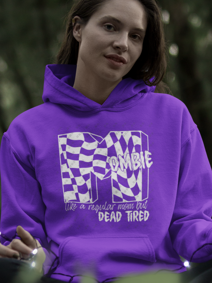 Mombie- White- Womans Design, Unisex