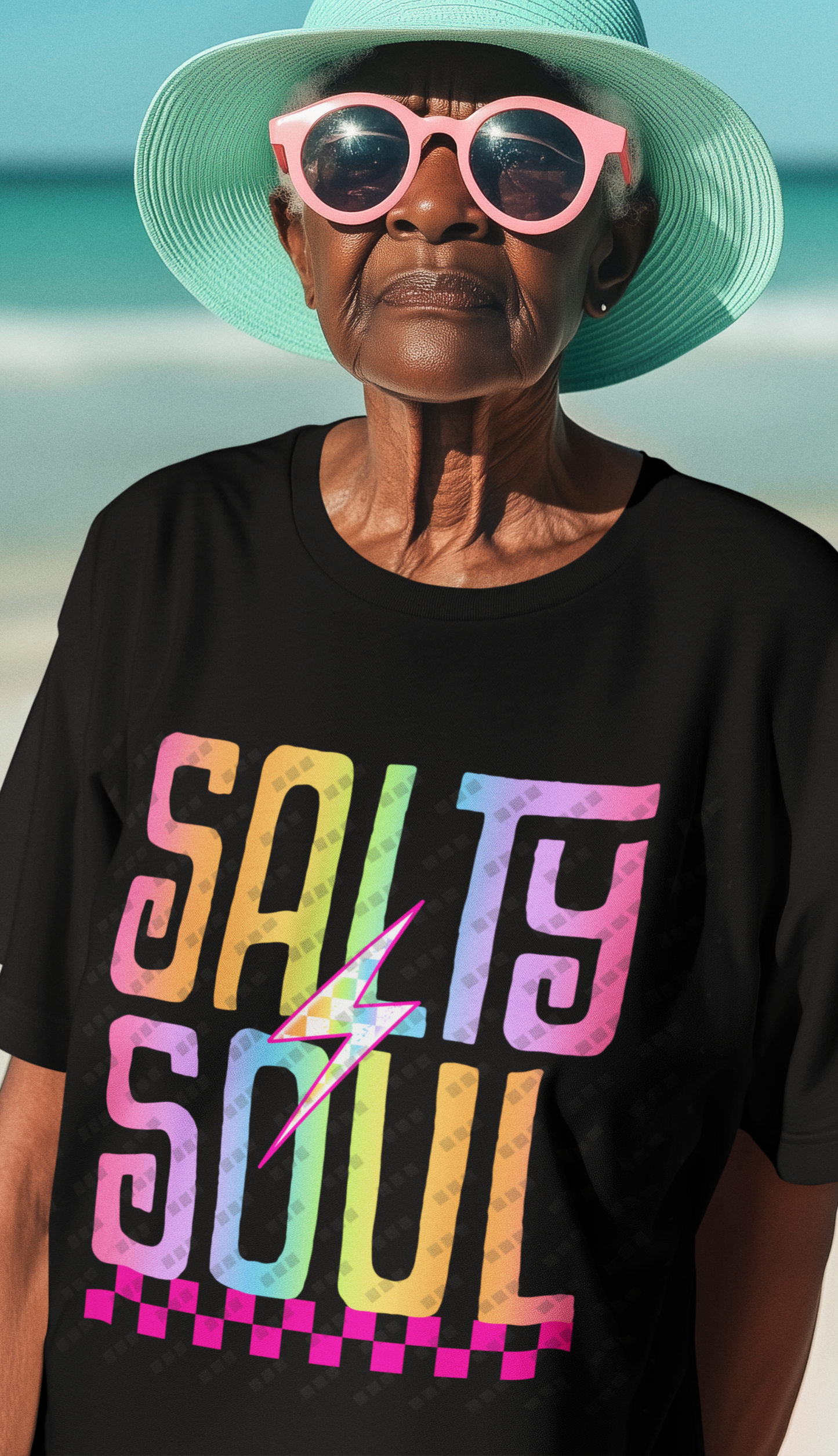 Salty Soul T-Shirt – Women's DTF Graphic T-Shirt