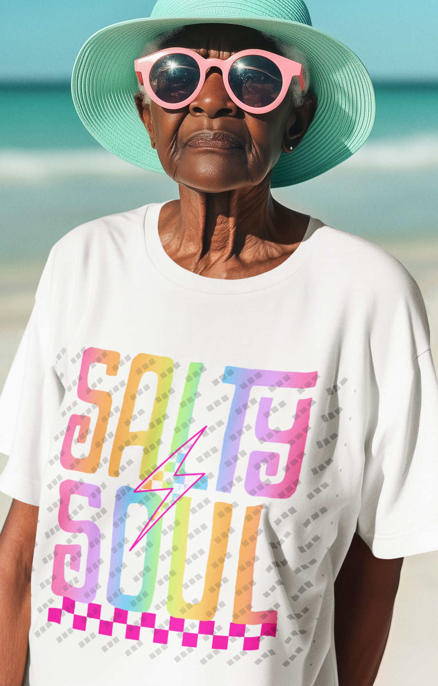 Salty Soul T-Shirt – Women's DTF Graphic T-Shirt