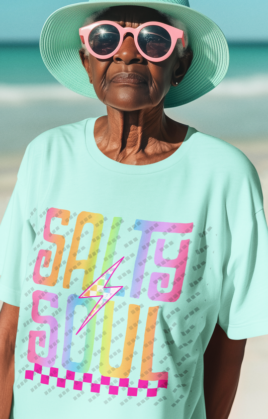 Salty Soul T-Shirt – Women's DTF Graphic T-Shirt