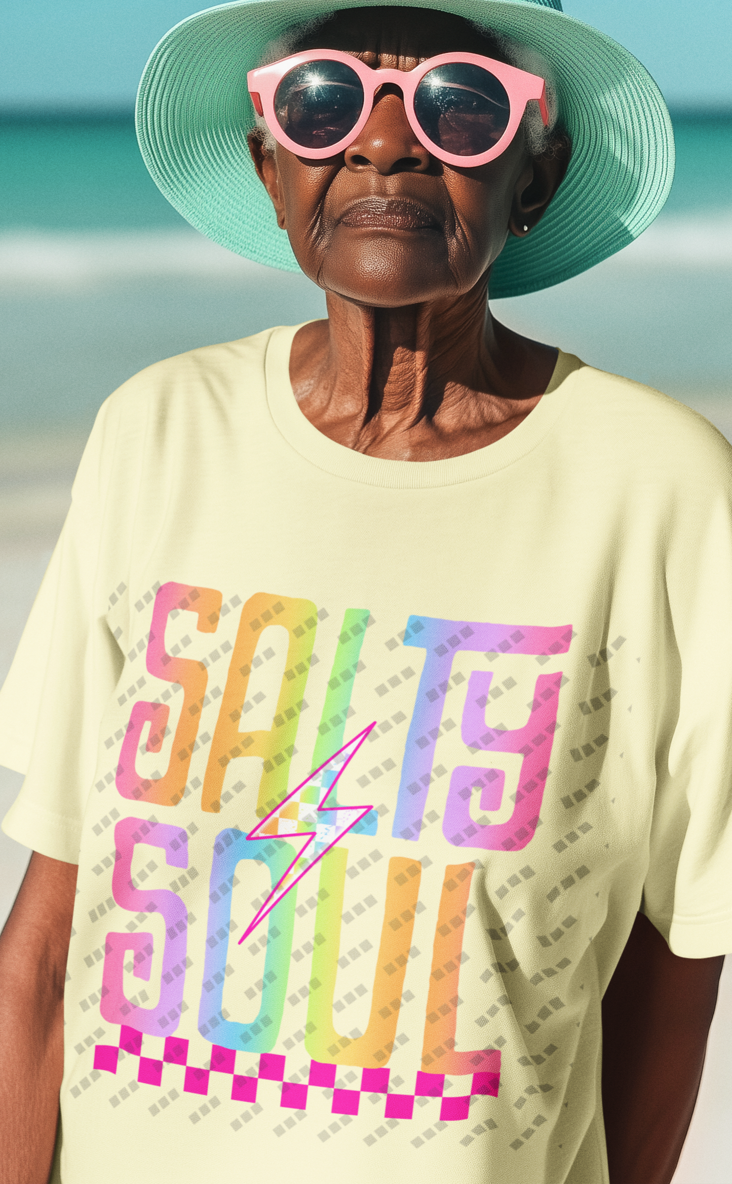 Salty Soul T-Shirt – Women's DTF Graphic T-Shirt
