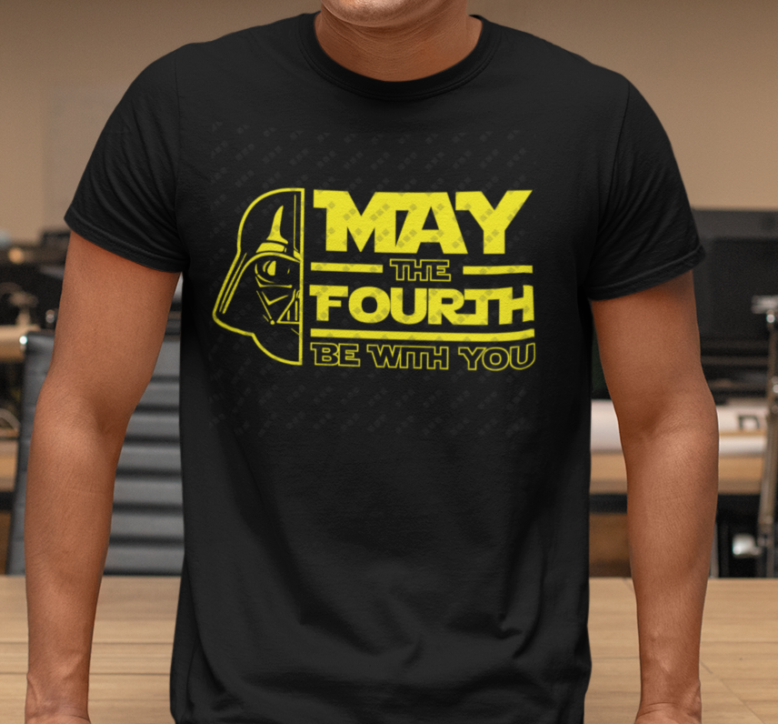 May the Fourth Be With You – Darth Vader Tee