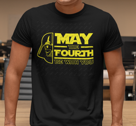 May the Fourth Be With You – Darth Vader Tee