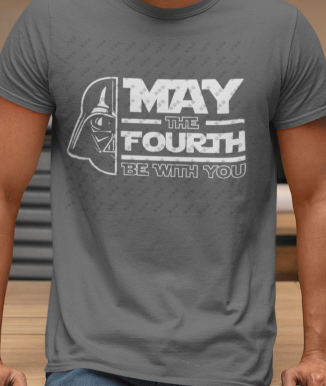 May the Fourth Be With You – Darth Vader Tee