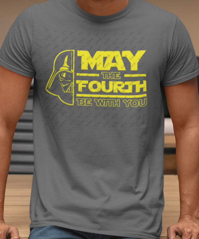 May the Fourth Be With You – Darth Vader Tee