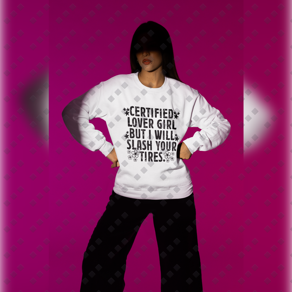Certified Lover Girl Crewneck Sweatshirt