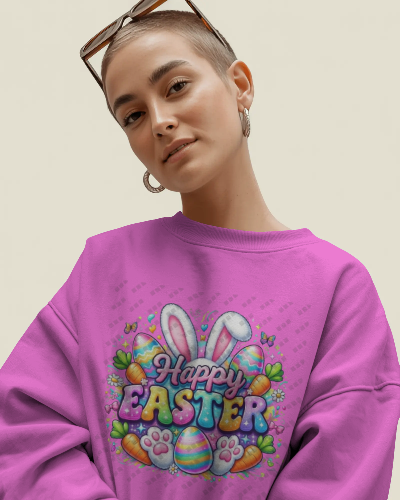 Happy Easter Crewneck | Women's Inspired Design
