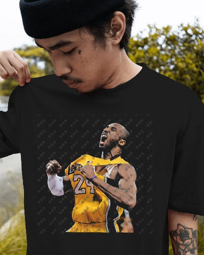 Kobe Bryant Halftone