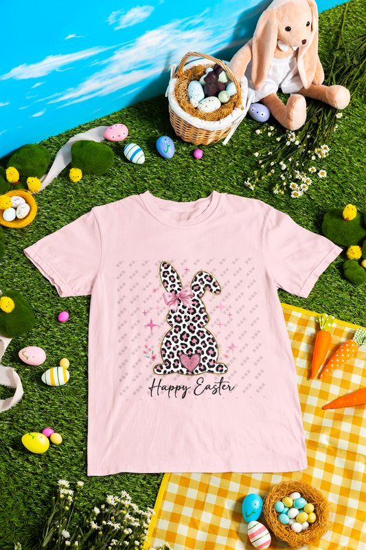 Leopard Print Bunny Tee | Women's Inspired Design