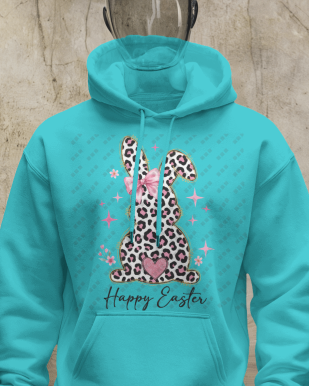 Leopard Print Bunny Hoodie | Women's Inspired Design