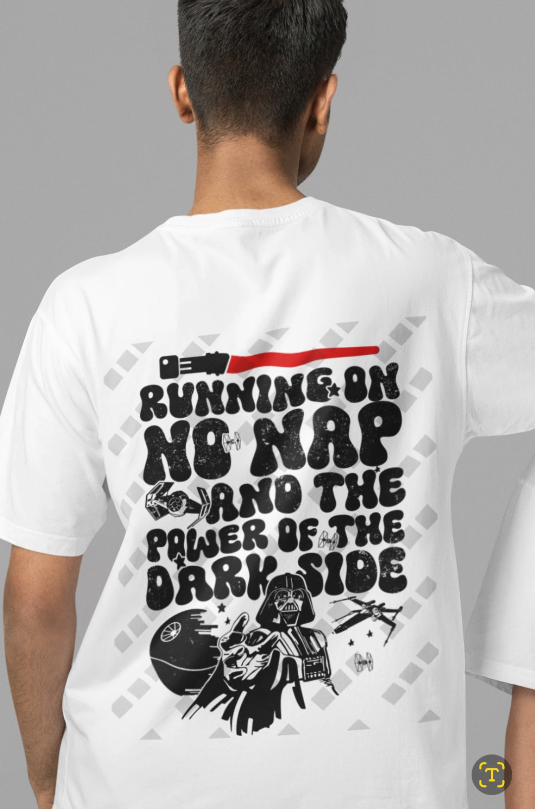 Running On No Nap & The Dark Side – Double-Sided Unisex T-Shirt