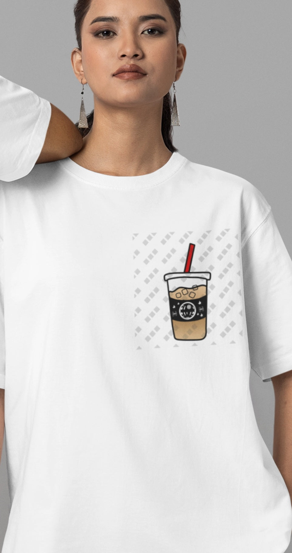 Running On Iced Coffee & The Dark Side – Double-Sided Unisex T-Shirt