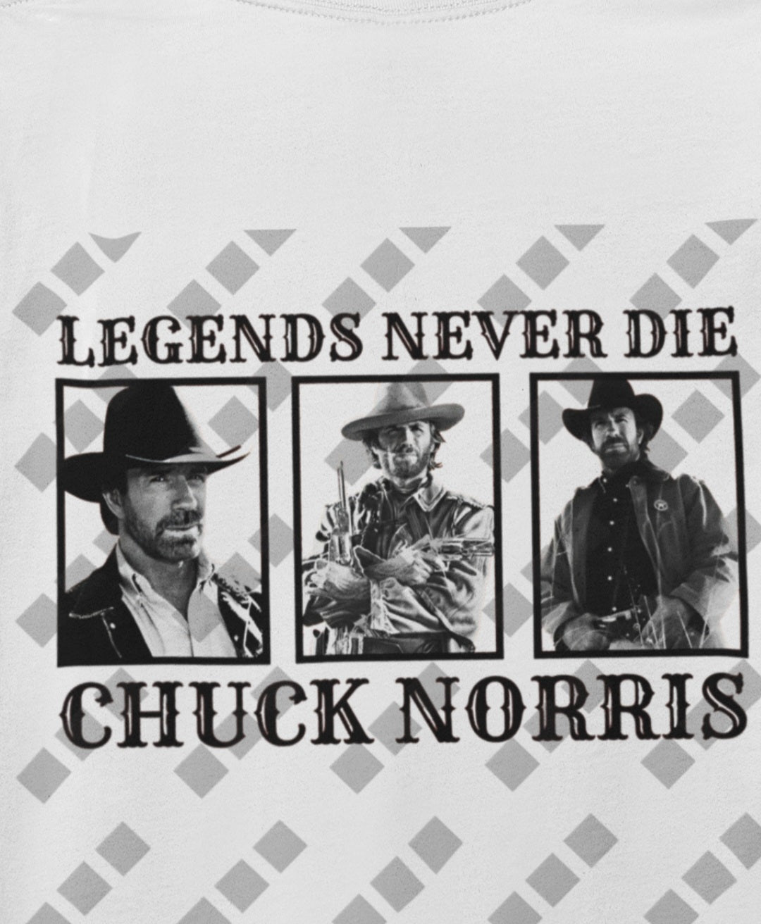 Chuck Norris Legends Never Die Unisex T-Shirt
