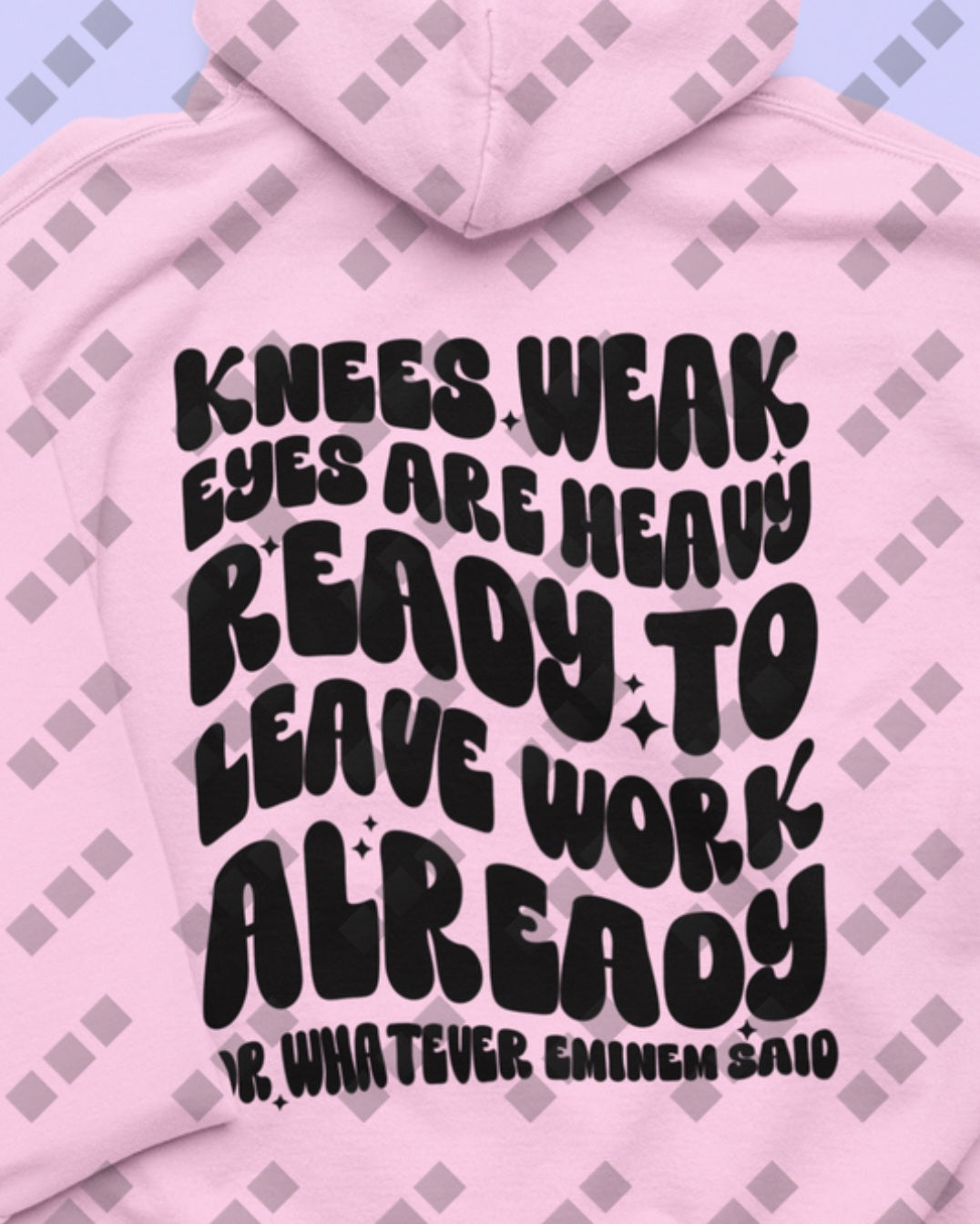 Whatever Eminem Said – Double-Sided Unisex Hoodie