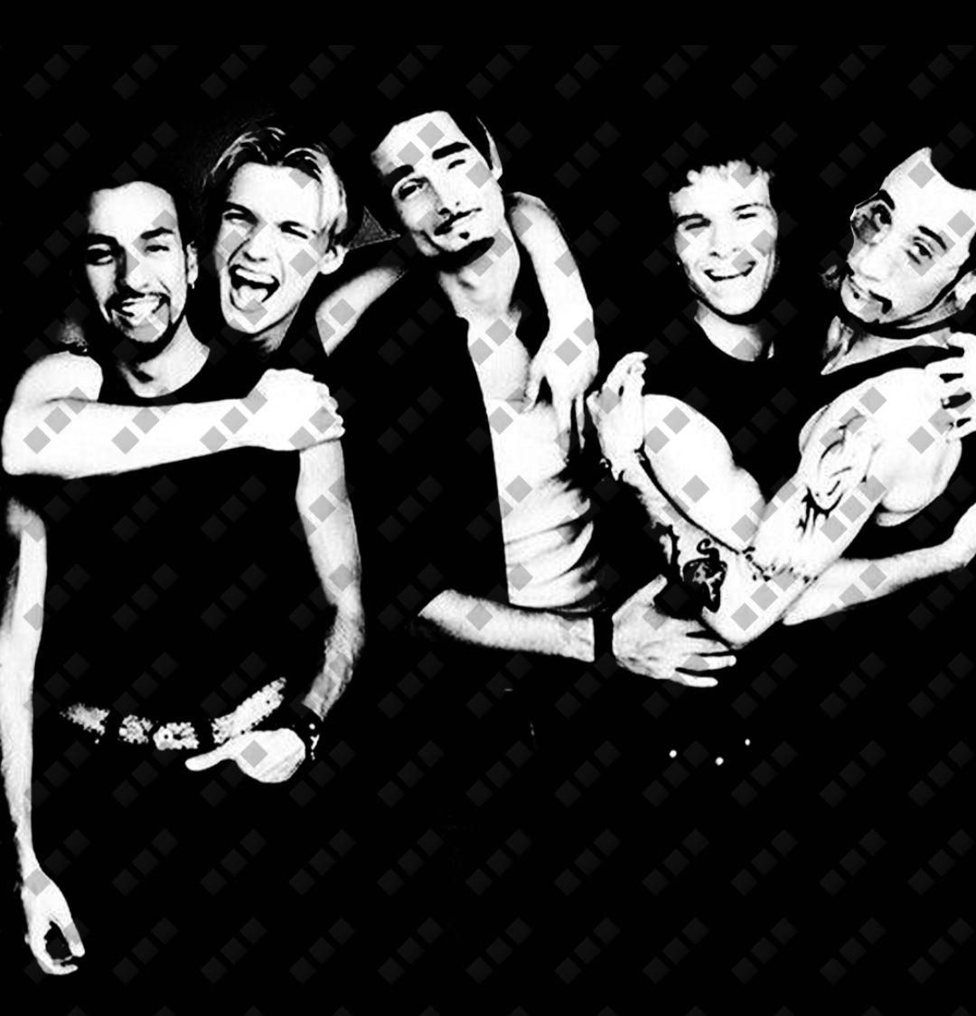 Backstreet Boys Halftone