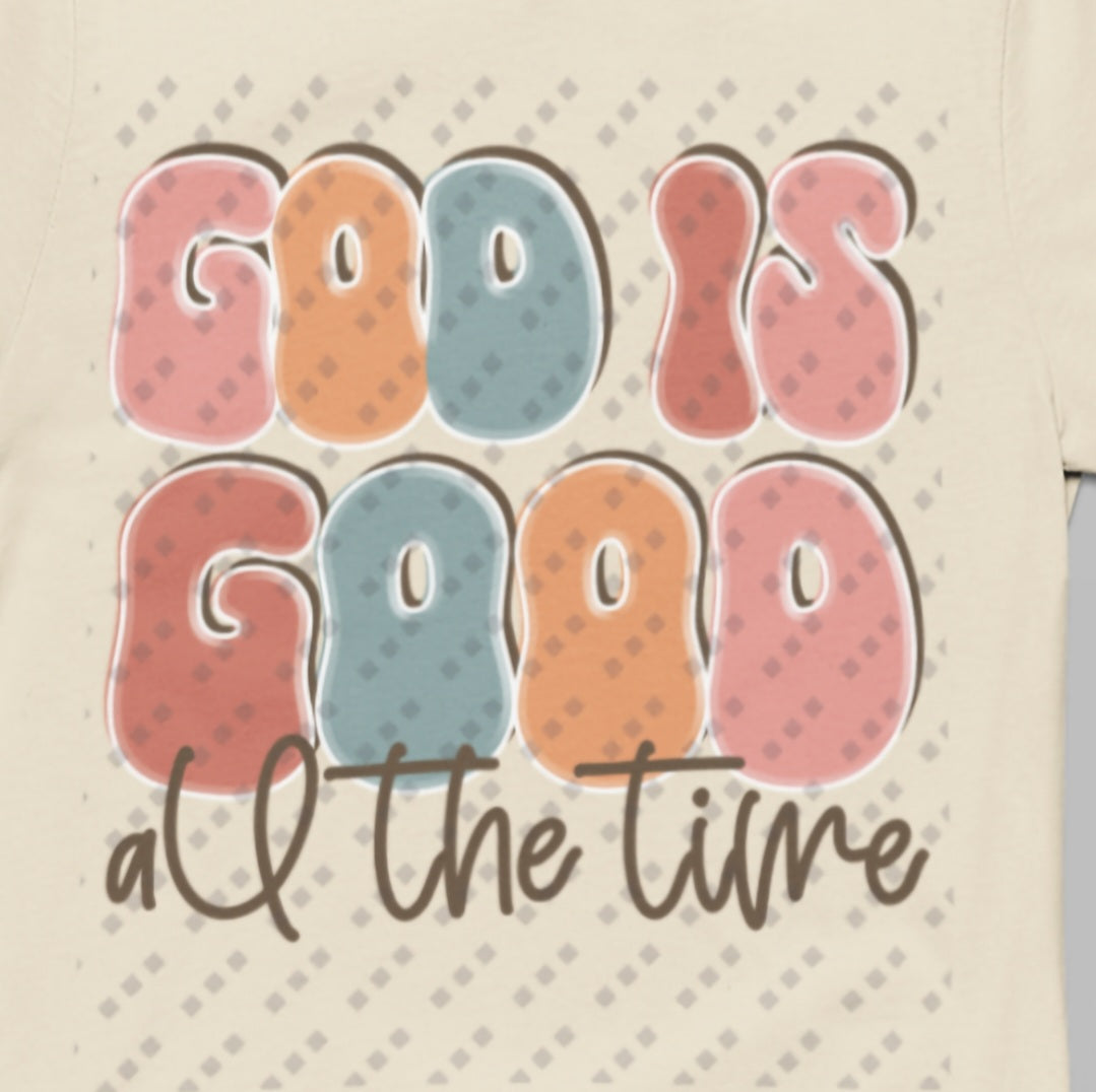 God Is Good Double Sided Tee | Women's Inspired Design