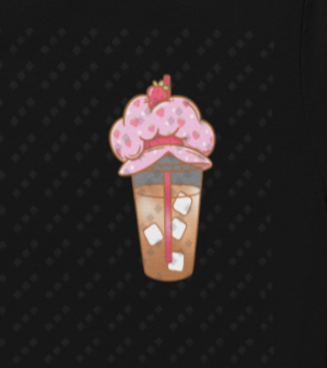 Running On Strawberry Shortcake & Iced Coffee T-Shirt | Women's Design